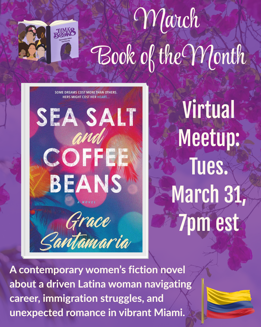 Tuma's Book of the Month - Read Diverse Stories by BIPOC authors