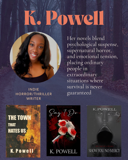 Author Spotlight: K. Powell (Thriller/Horror)