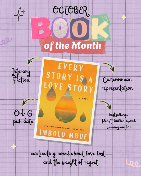 Tuma's Book of the Month - Read Diverse Stories by BIPOC authors