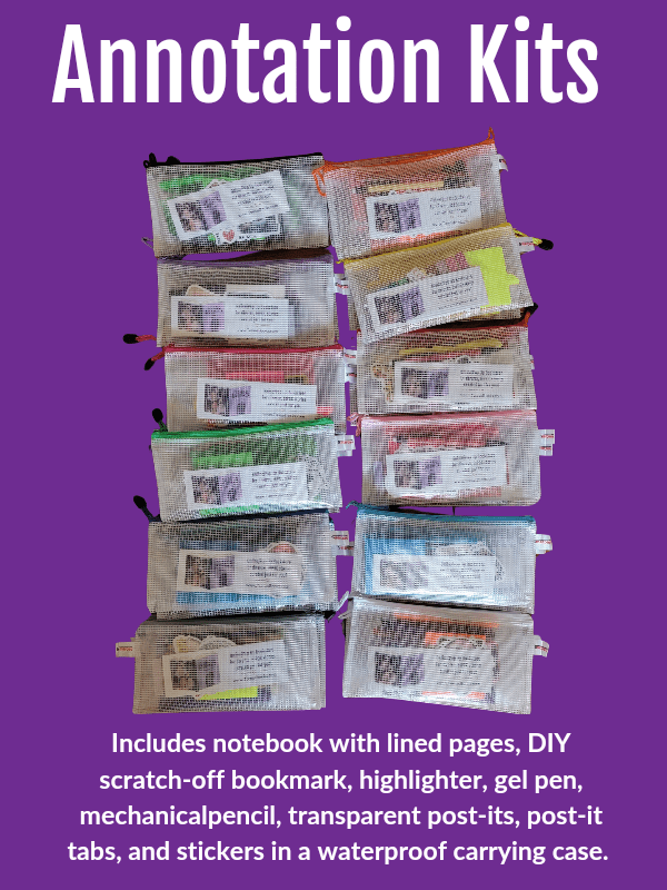 Annotation Kits - Tuma's Books - Tuma's Books
