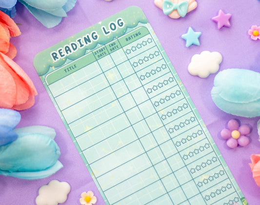 Botanical Bliss Reading Log Bookmark - 76216971 - Tuma's Books