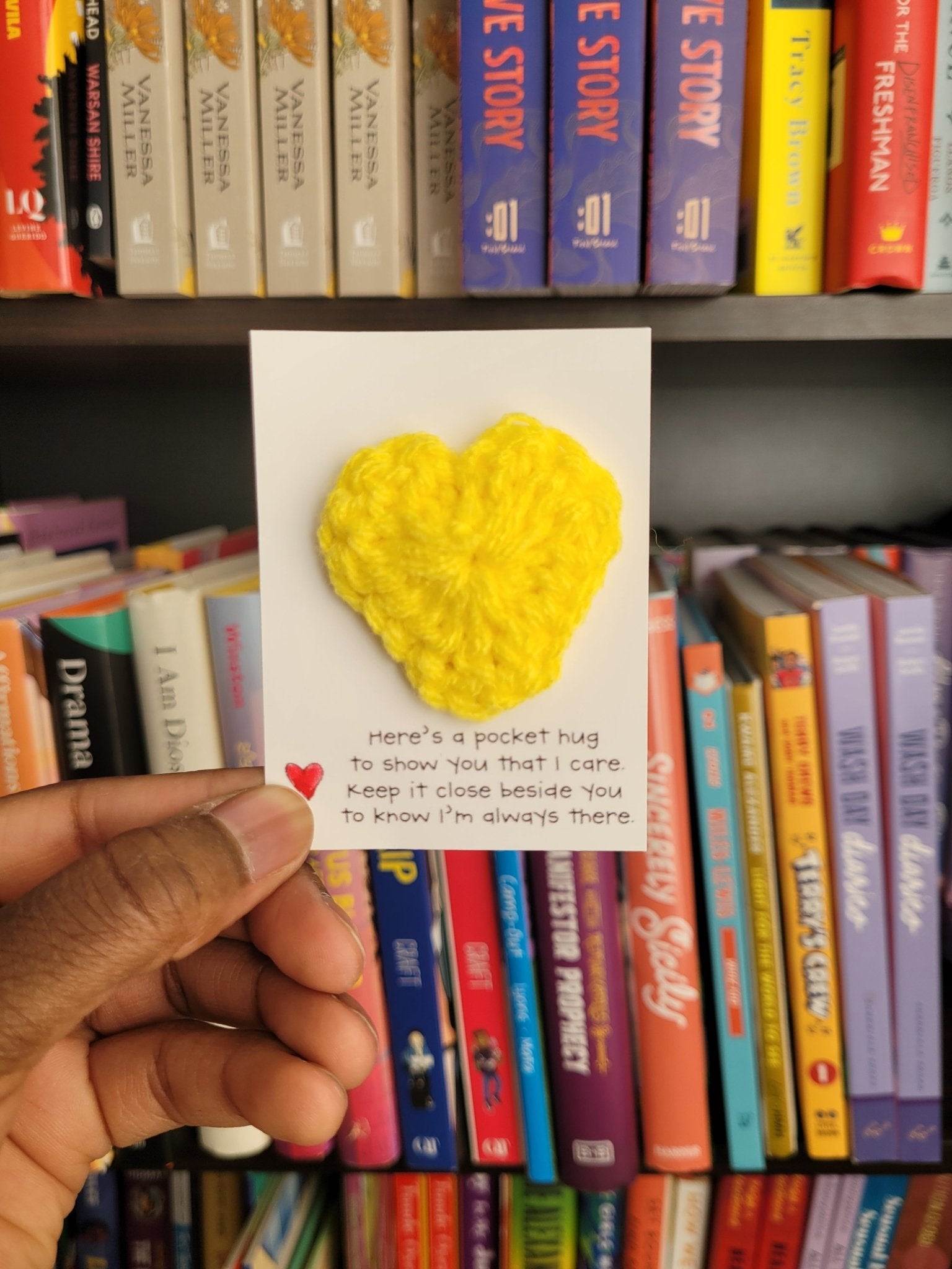 Crochet Pocket Heart - Tuma's Books - Tuma's Books