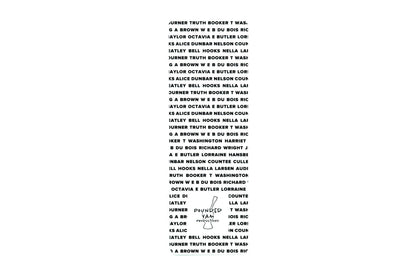 Bookmark - Classic Black Authors (White)