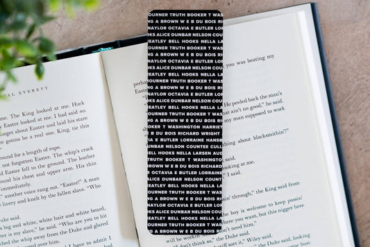 Bookmark - Classic Black Authors (Black)