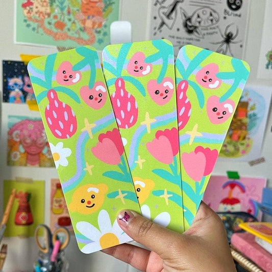 Fruits and Flowers Bookmark - Sofi Arte Studio - Tuma's Books