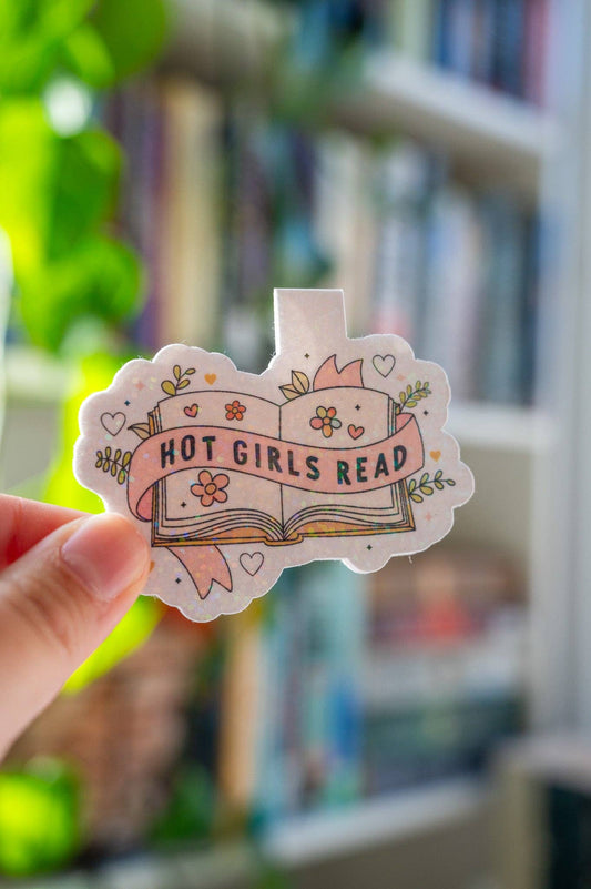Hot Girls Read Magnetic Bookmark - Tuma's Books