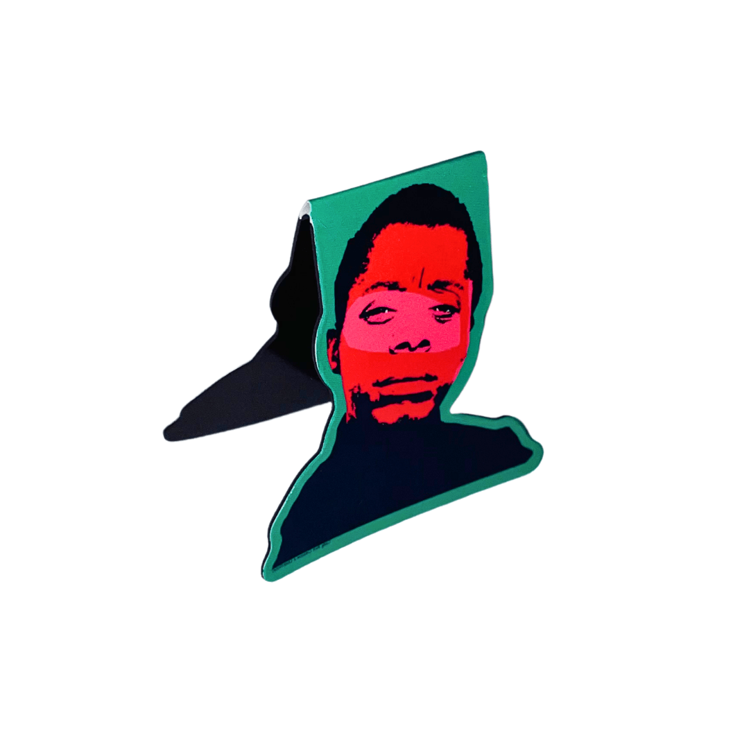 James Baldwin Magnetic Page Marker | Bookmarks | Black History - Tuma's Books