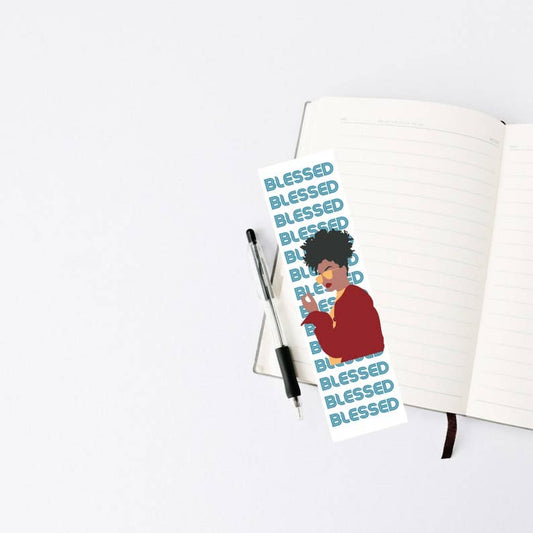 Laminated Blessed Bookmark - Zella & Co. - Tuma's Books