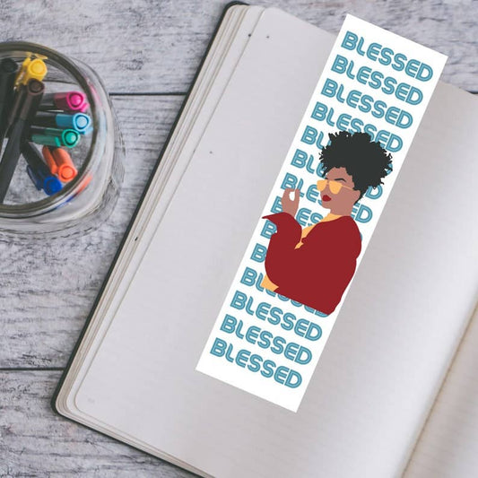 Laminated Blessed Bookmark - Zella & Co. - Tuma's Books