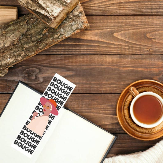 Laminated Bougie Bookmark - Zella & Co. - Tuma's Books