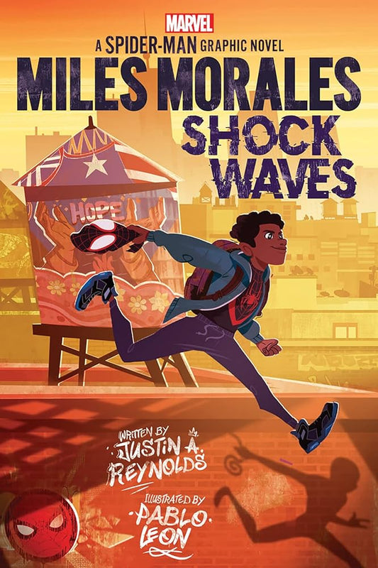 Miles Morales: Shock Waves (Original Spider-Man Graphic Novel) by Justin A. Reynolds, Pablo Leon - 9781338648034 - Tuma's Books - Tuma's Books