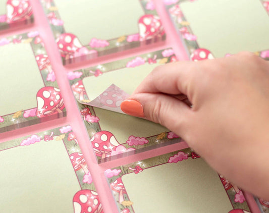 Mushroom Sticky Notes - Unicorn Eclipse - Tuma's Books