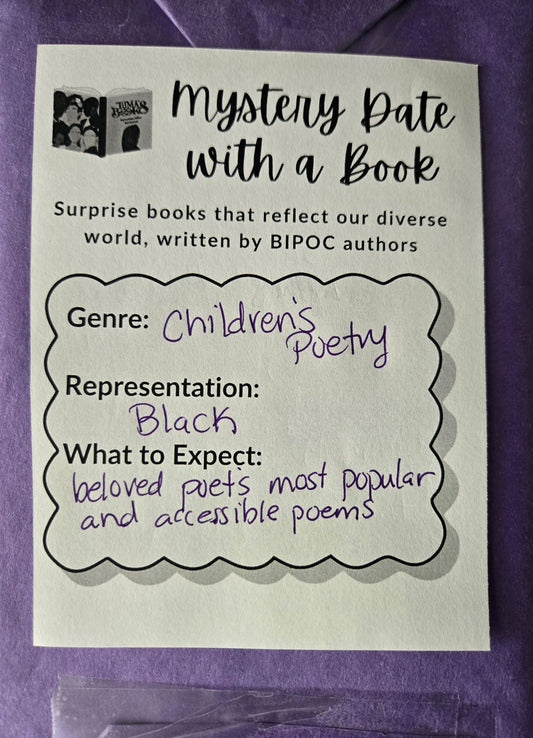 Mystery Date with a Book - Children's Poetry Collection, Black poet - Tuma's Books