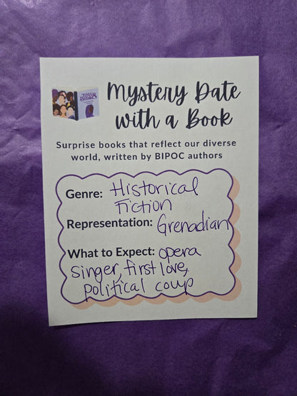 Mystery Date with a Book - Historical Fiction (Grenadian rep) - Tuma's Books