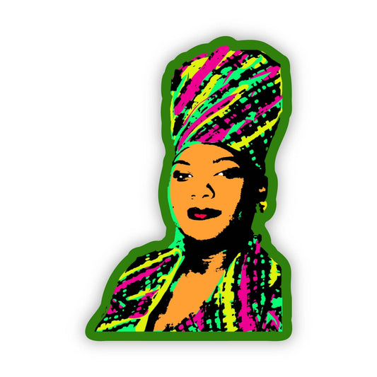 Queen Latifah Sticker - S30 - Tuma's Books