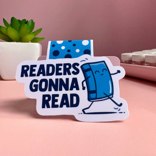 Readers Gonna Read Book Magnetic Bookmark - Tuma's Books