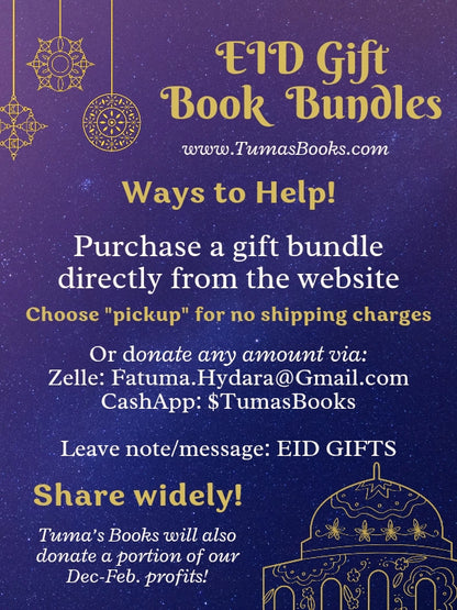 Eid 2026 Gift Book Bundles - support Tuma's Books fundraiser!