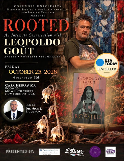 Leopoldo Goût Book Preorders for 10/23 Event with Latinos Urbanos at Casa Hispanica (Columbia University, NYC)