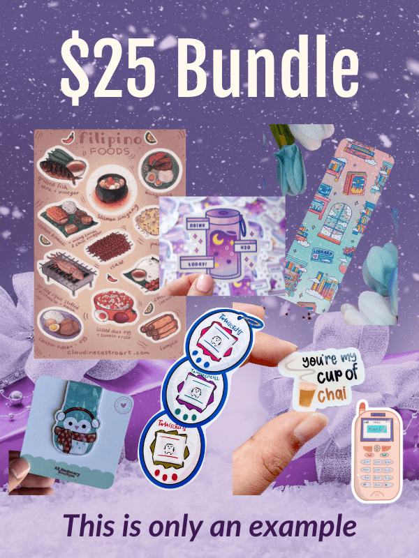 Surprise Bookmark/Sticker Bundles (Limited Time) - Pick your price! -  - Tuma's Books