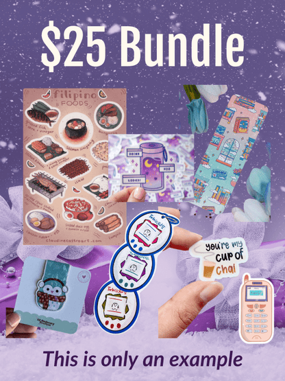 Surprise Bookmark/Sticker Bundles (Limited Time) - Pick your price! -  - Tuma's Books