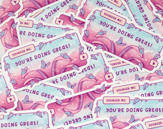You're Doing Great Sticker - 88306132 - Tuma's Books