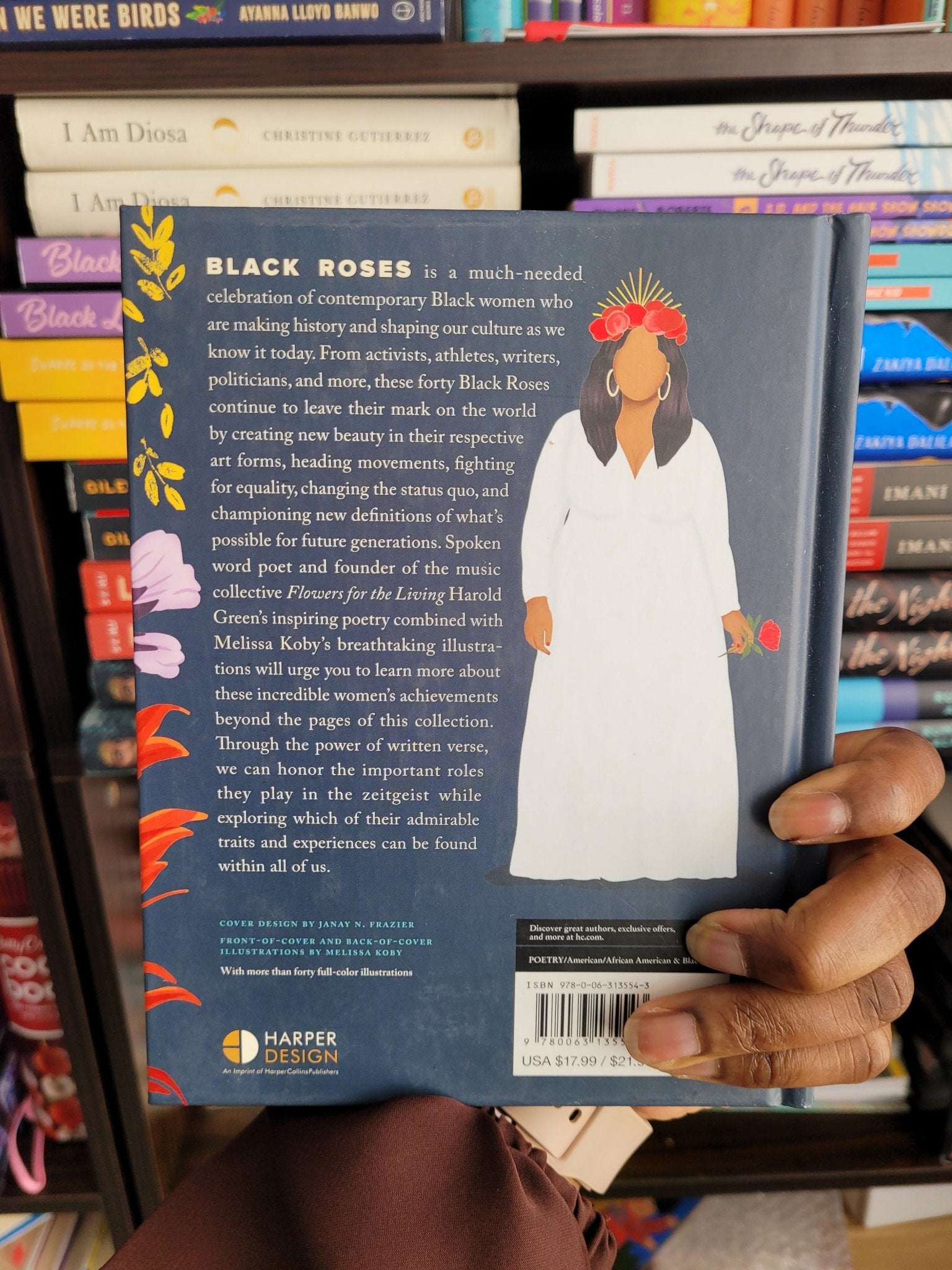 Black Roses: Odes Celebrating Powerful Black Women - 9780063135543 - Tuma's Books