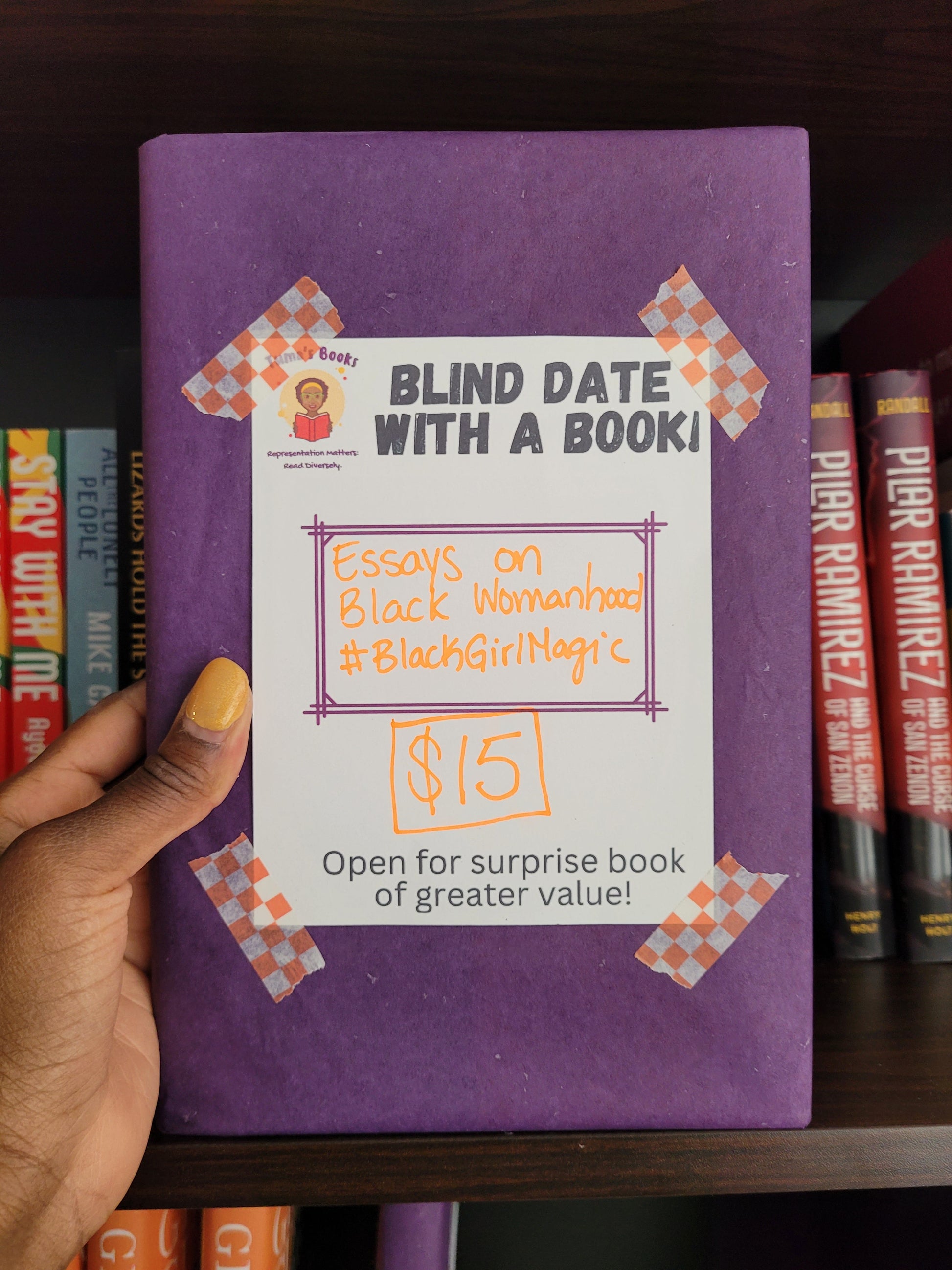 Blind Date with a Book: Essays | Black Womanhood, #BlackGirlMagic - Tuma's Books