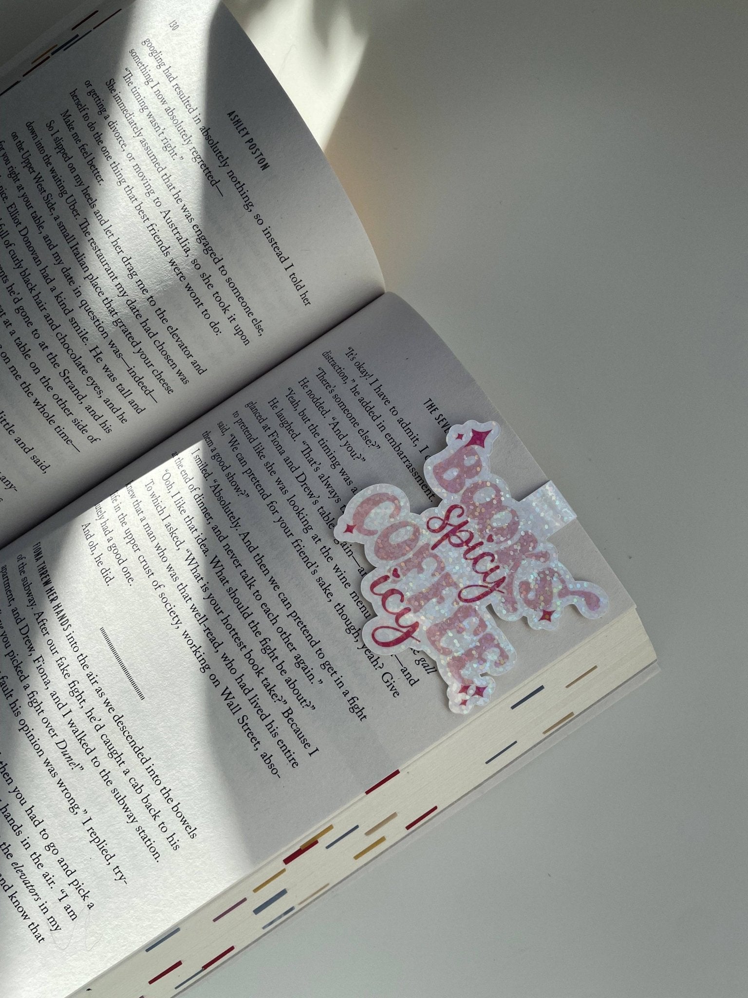 Books Spicy Coffee Icy Magnetic Bookmark - Created By Kelci - Tuma's Books