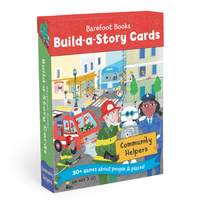 Build-a-Story Cards: Community Helpers: Card Deck - Barefoot Books - Tuma's Books