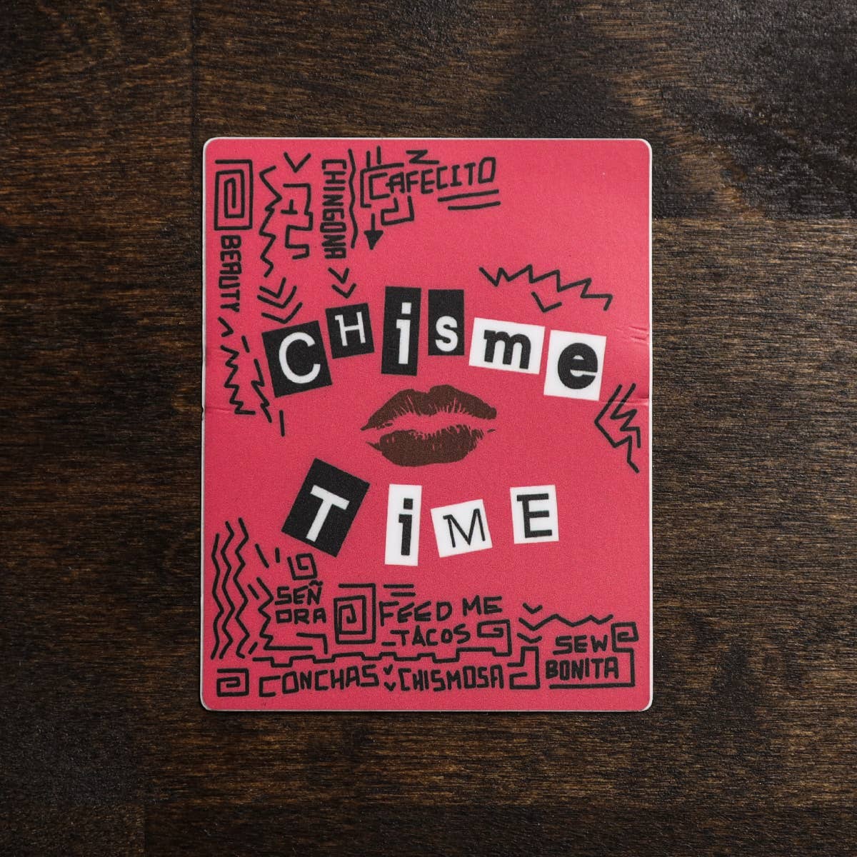 Chisme Time Sticker - Tuma's Books