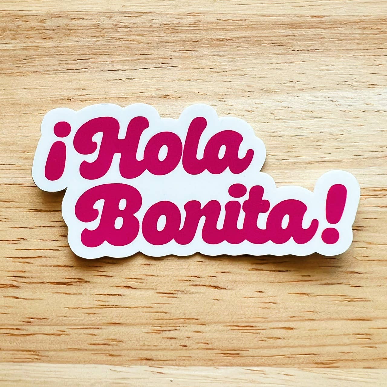 Hola Bonita Sticker - Tuma's Books