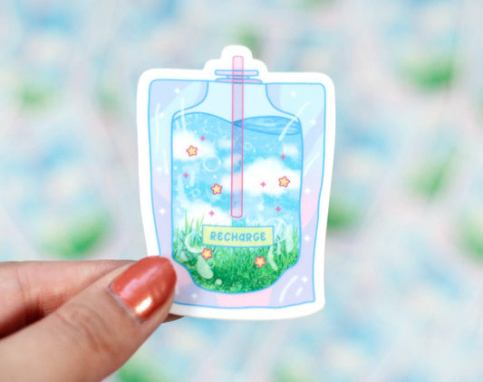 Juice Pouch Sticker - Tuma's Books