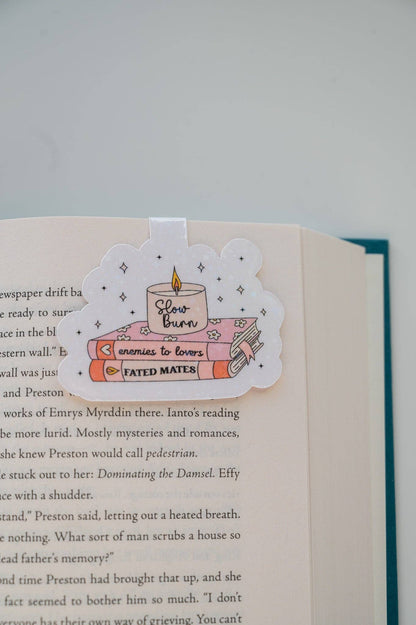 Romance Tropes Magnetic Bookmark - Created By Kelci - Tuma's Books