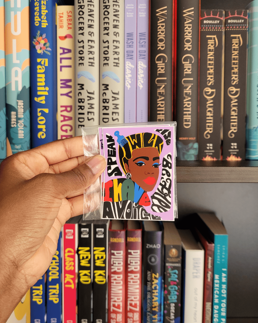 Stickers by Indianapolis artist Shaunt'e Lewis - Tuma's Books