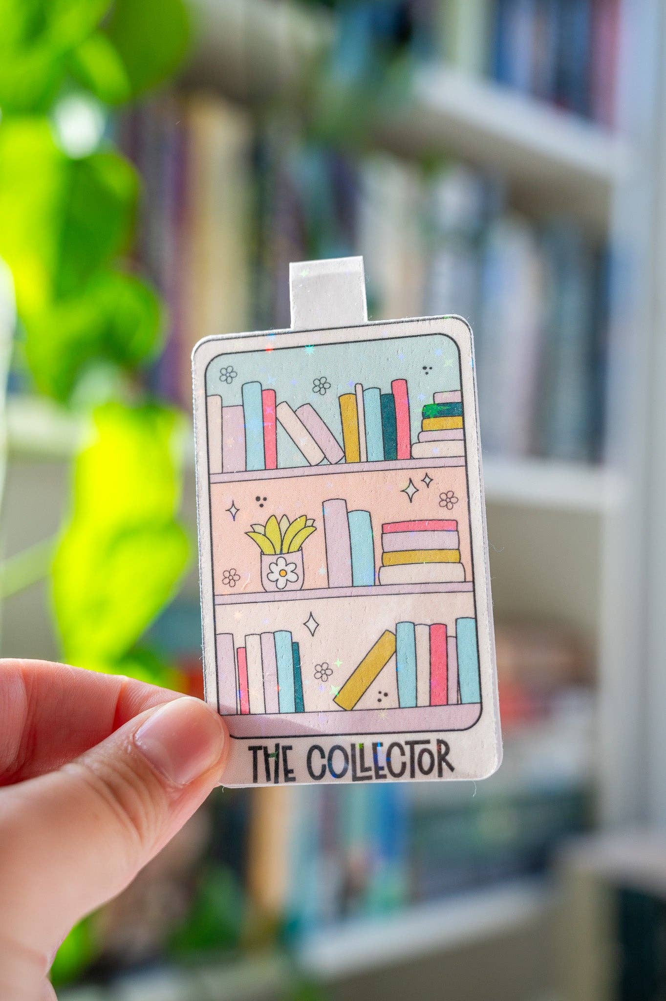 The Collector Tarot Card Magnetic Bookmark - Created By Kelci - Tuma's Books