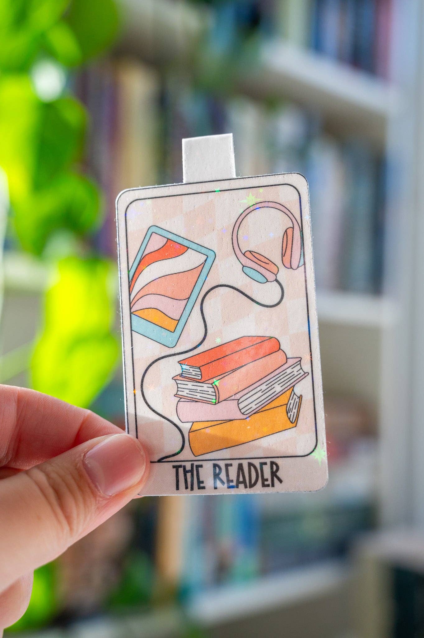 The Reader Tarot Card Magnetic Bookmark - Created By Kelci - Tuma's Books