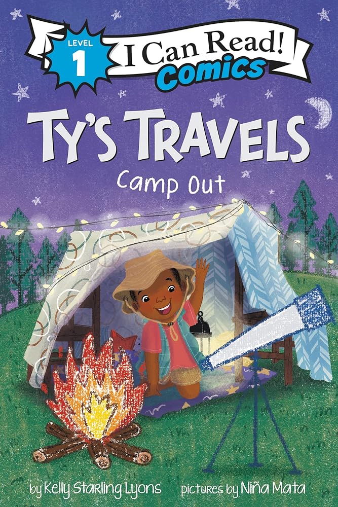 Ty's Travels: Camp-Out (I Can Read Comics Level 1) by Kelly Starling Lyons, Niña Mata - 9780063083660 - Tuma's Books - Tuma's Books